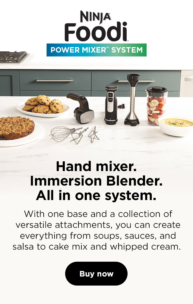 Hand mixer and immersion blender in one. Ninja Kitchen